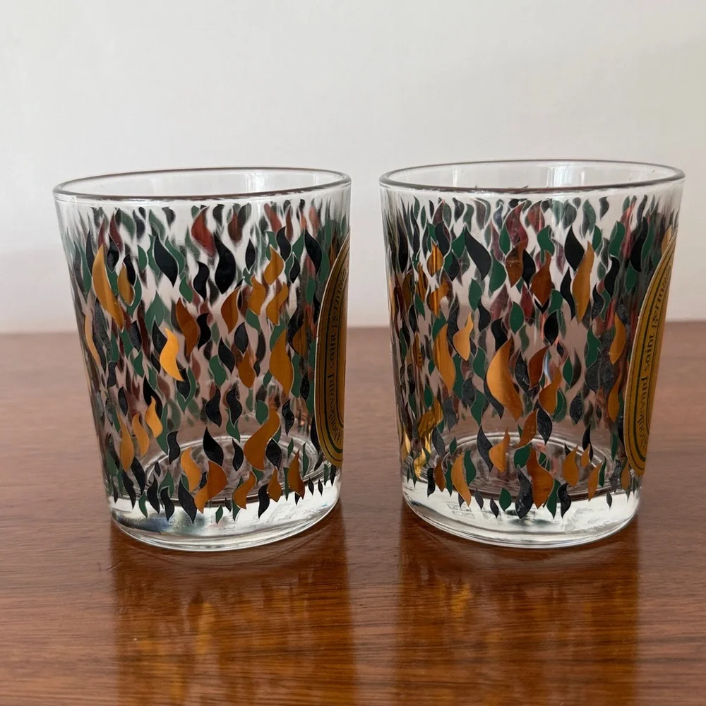 Pair Diptyque 2023 Sapin Candle Jars 190g Empty - Picture 4 of 7